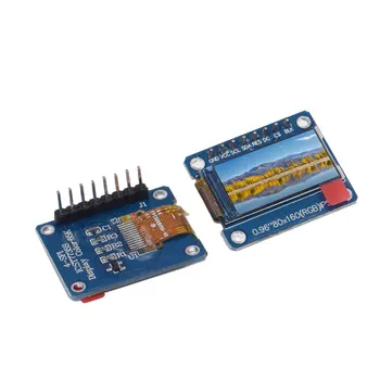 

10PCS 0.96 inch TFT Display 8P SPI HD 65K Full Color LCD Module ST7735 Drive IC 80*160