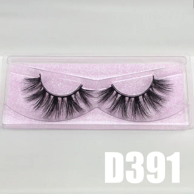 BossGirl Lashes False Eyelashes Natural Long 22mm 20mm 3D 5D Real Mink Handmade Lightweight Comfortable D414 D391