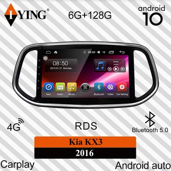 

IYING Android 10.0 For Kia KX3 2015 2016 2017 Car Radio Multimedia Player 6GB+128GB Navig GPS Carplay Android Auto DSP 2din
