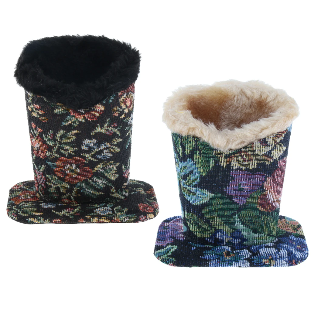 Anti-Scratch Plush Lined Eyeglasses Sunglasses Eyewear Holder Cases Cotton Upright Desk Organizer for Home Office School