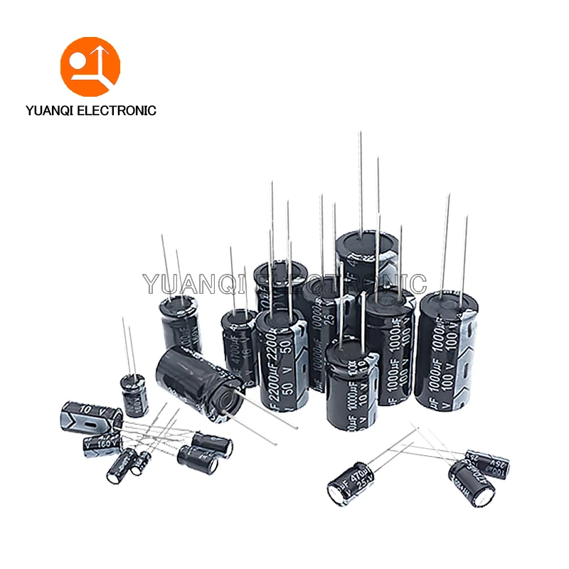 Tantalum Electrolytic (Non-Polarized) Industrial Capacitors 9 Values Total 127 Pieces 400V DIP Electrolytic Capacitor Kit Elna Industrial Capacitors - Foto 8