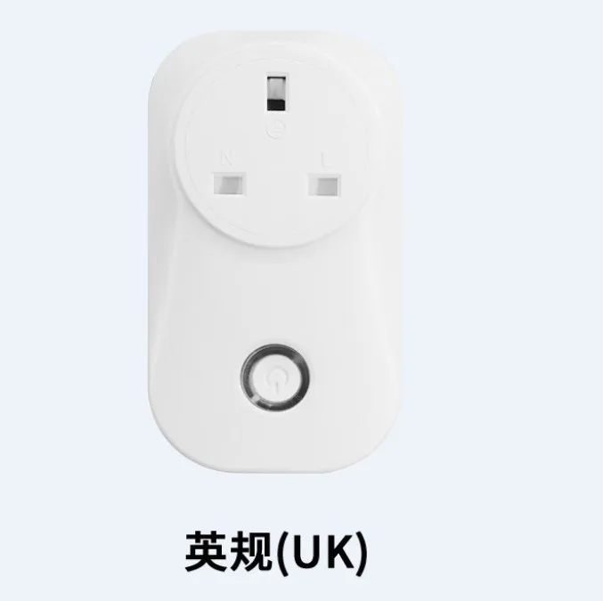 UK Plug Умный беспроводной штекер WiFi розетки розетка для Alexa/Google Home - Комплект: UK Plug