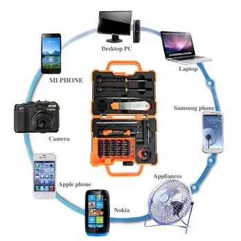 

45 In 1 New Screwdriver Repair Opening Tools Set Kit Pry for Pad Mobile Phone