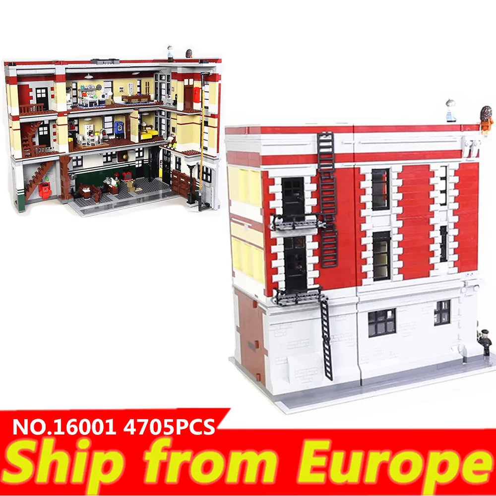 

15005 16001 15002 city Street Creator Expert Grand Emporium Firehouse Headquarters building blocks 10211 75827 10182 bricks toy