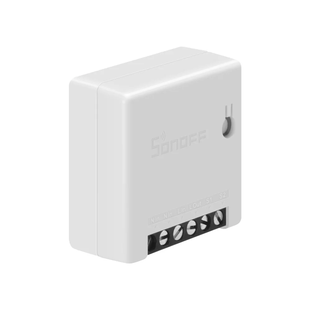 

SONOFF Mini Two Way Smart Switch 10A AC100-240V Works with Amazon Alexa Google Home Assistant Nest Supports DIY Mode Allows