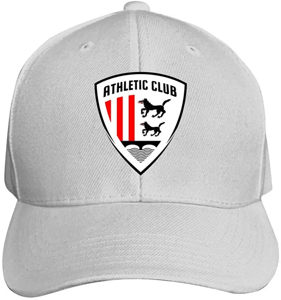 Унисекс Спортивный клуб Bilbao бейсболка для взрослых регулируемая бейсболка белый