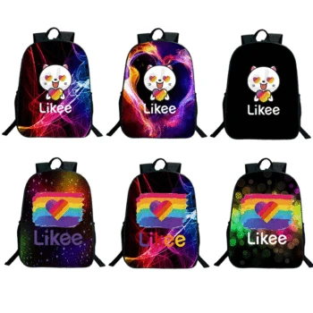 

Likee Video App Backpack Likee Bag Children's Backpack School Backpack Travel Backpack Fashion Accessory School Shoulders Bag