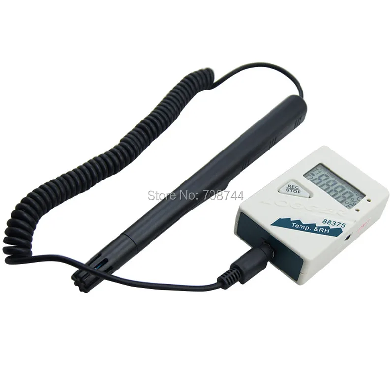 AZ-88375 сплит-Тип USB температурный Регистратор данных влажности