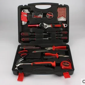 

31 Pieces Carbon Steel Hardware Toolbox Vehicle Emergency Supplies Car Insurance Gift Set 8631