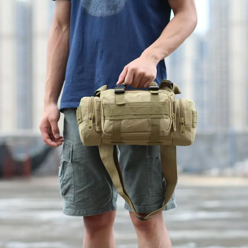 Походная уличная поясная сумка 6л Водонепроницаемая оксфордская сумка на плечо для альпинизма Военная Тактическая Сумка для рыбалки походная сумка Mochila Bolsa