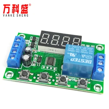 

One way delay timer relay module YYC-2S pulse trigger power-off cycle 5V12V