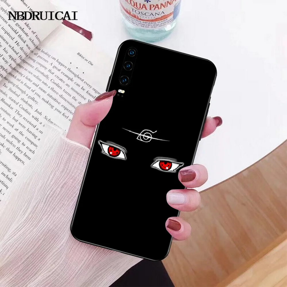 NBDRUICAI Anime Naruto Uchiha Sasuke DIY Роскошный чехол для телефона Huawei P30 P20 P10 P9 P8 Mate 20 10 Pro