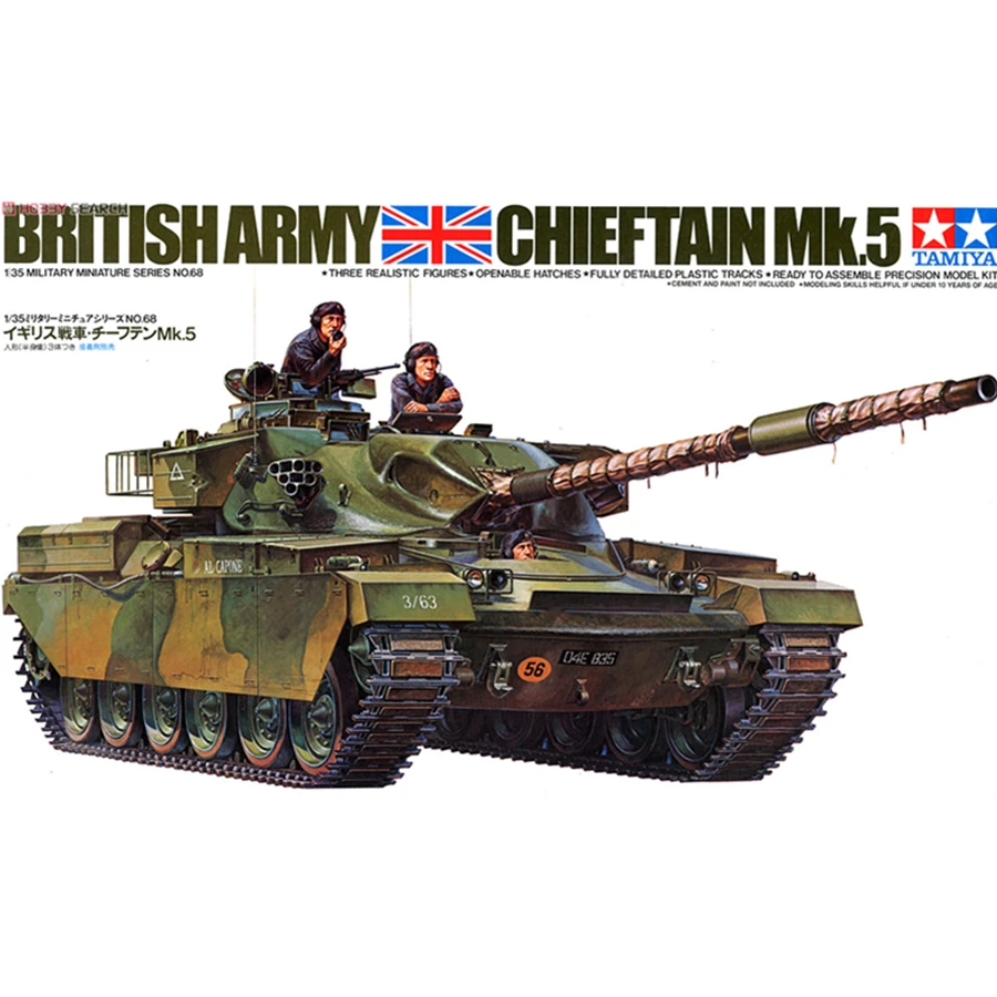 Tamiya 35068 колесница модель военного танка строительные наборы 1/35 масштаб Британский вождь Mk.5 сборные игрушки для детей и взрослых