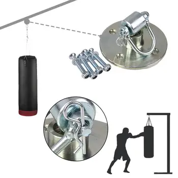 

Speed Punching Ball Swivel Boxing Punch Bag Hook Mount Bracket Training