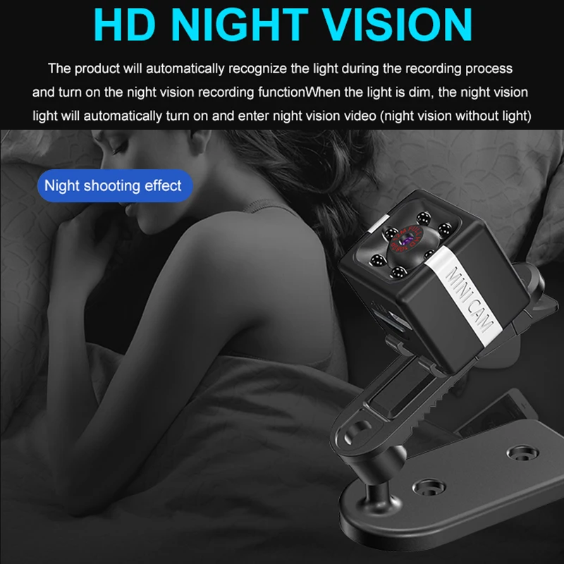 Мини HD 1080P спортивная камера датчик ночного видения Видеокамера движение DVR микро