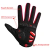 ROCKBROS GEL Silicone Cycling Gloves Fleece Full Finger Touch Screen MTB Road Bike Gloves Motorcycle Winter Bike Accessories 2