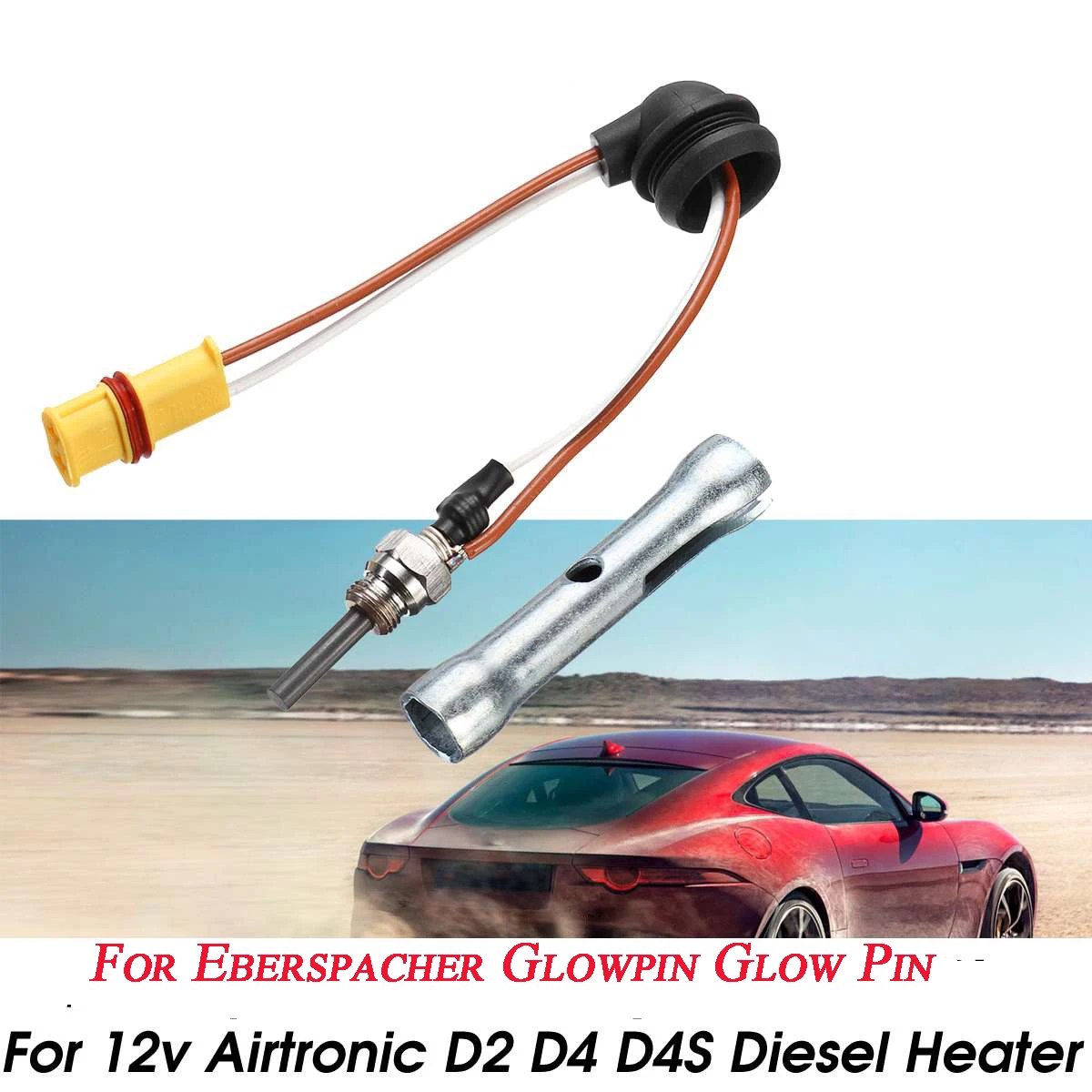 Air Diesel Parking Heater Ceramic Pin Glow Plug Replacement For Car Truck Boat
