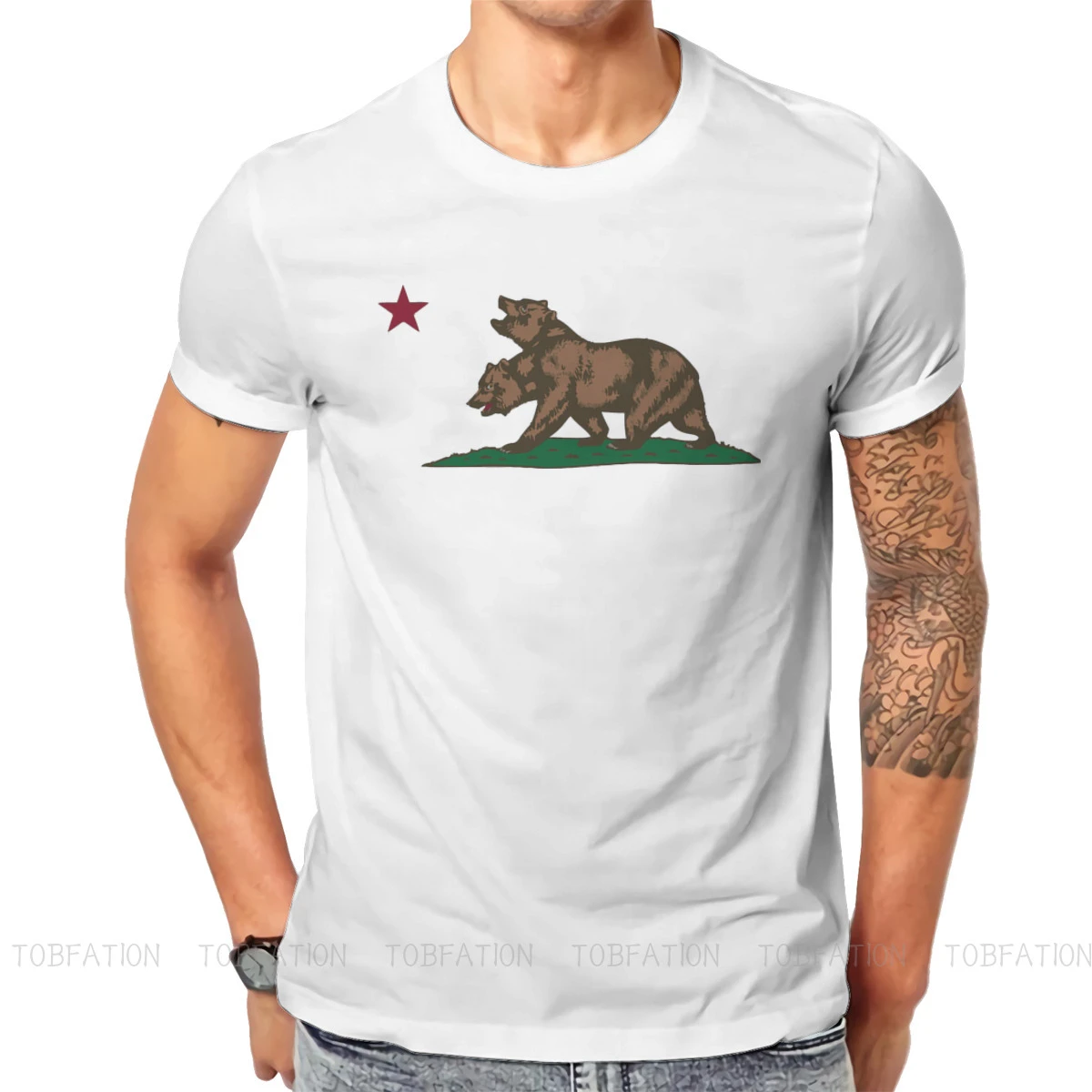 Fallout Game Ncr Logo Tshirt Men Gothic Plus Size Punk Crewneck Cotton T Shirt Aliexpress Men S Clothing