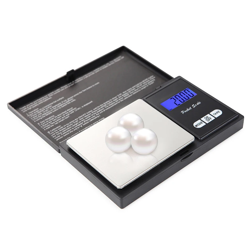 

Mini Flip-open Jewelery Scales Libra Balance Digital weights Nest Gramera Weight Scale Amount Precision Kitchen Electronic Scale