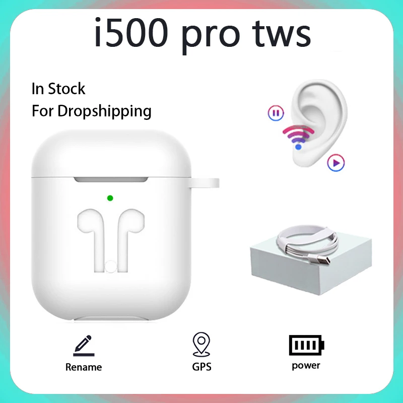 Original i500 Pro TWS Blutooth Earphone 1:1 In-Ear Wireless Headsets Stereo Headphones Sport Earbuds Auriculares Bluetooth Elair