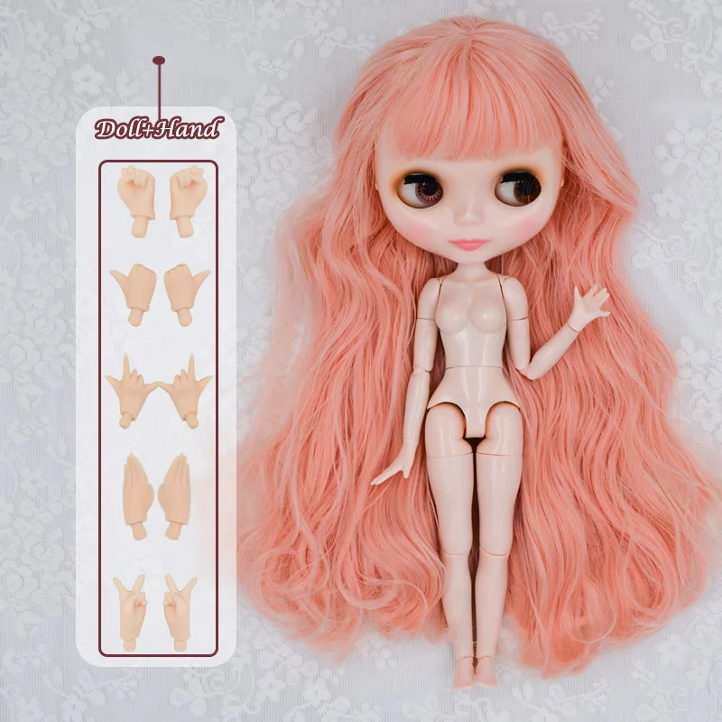 Куклы блайз Blyth кукла BJD, кукла блайз Neo Обнаженная кукла Blyth куклы бжд уникальные, непрозрачные куклы лица могут изменить макияж и платье DIY, 1/6 мяч соединены куклы SO31 - Цвет: HNBL10