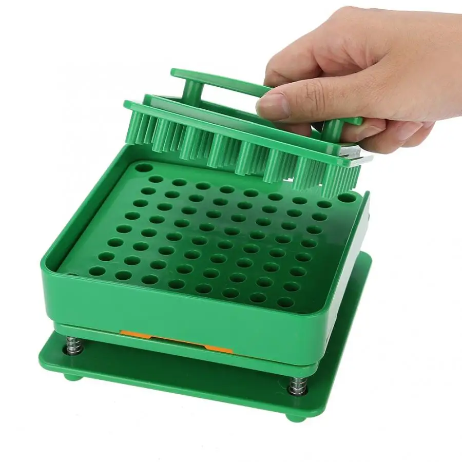 64 отверстия пустой капсульный наполнитель разбрасыватель порошка тарелки для