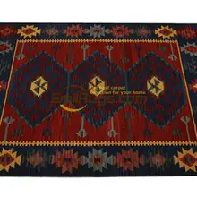 Ручной Тканый Ковер килим Ручная работа; вязаное; шерстяное гостиной bedroon прикроватные одеяло коридор Средиземноморский стиль DX2REDgc131yg4