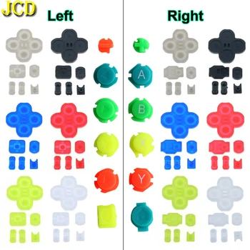 

JCD ABXY Direction Keys Buttons Conductive Rubber Silicone Button Pad Kit For Nintend Switch NS NX Joy-Con Left Right Controller