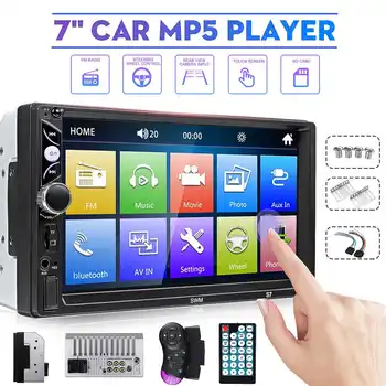 

SWM-S7 7" 2Din Car Stereo Radio Auto MP5 Player bluetooth Touch Screen Hands-free USB FM AUX TF Support Mobile Inter Connection