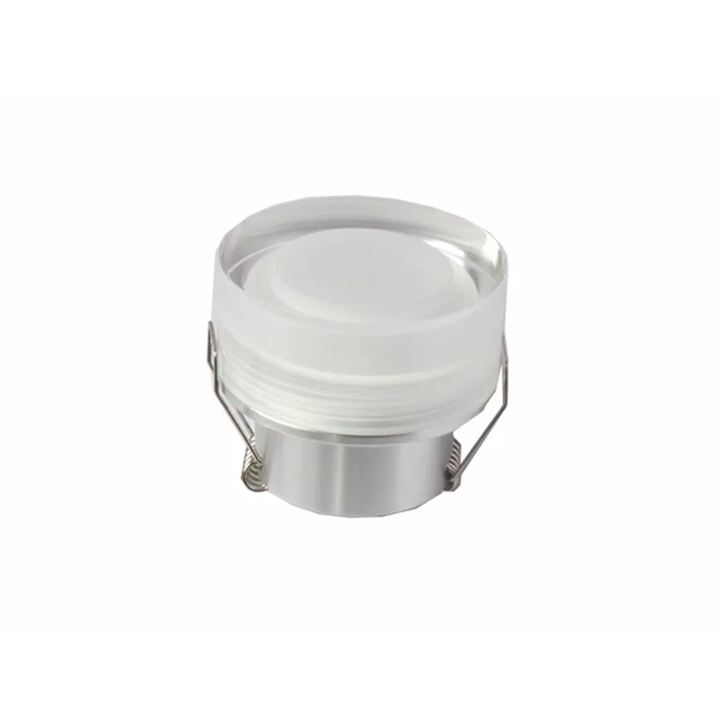 1W LED Acrylic Downlight Round Crystal led Ceiling Lamp Home Hallway Decorative Lighting Round
