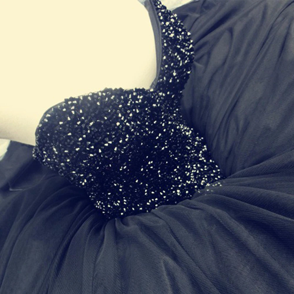 Robe de Mariee черное свадебное платье 2017 принцесса бусы со стразами турецкие свадебные платья Тюль корсет сзади свадебные платья плюс размер