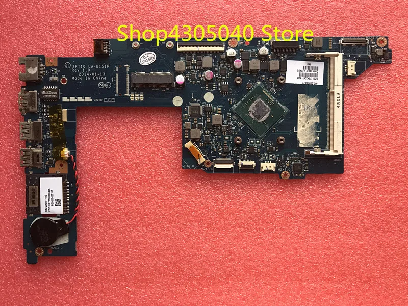 764236-001 764236-501 764236-601 LA-B151P Подлинная для HP X360 11-N 11T-N материнская плата ноутбука CPU N3530 |