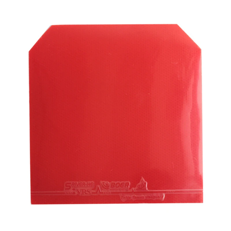 

Boer Table Tennis Ping Pong Bat Rubber Cover Pad ReplacementW/ Yellow Sponge