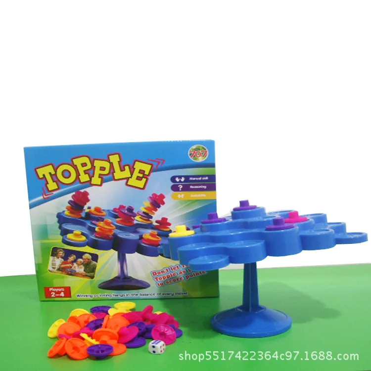 

Balance Top Tower Educational Tabletop Toys Balance Game Parent And Child Interactive Jenga Kids Brains Toy Thermal