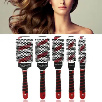 

Comb Unisex Ceramic Aluminum Comb Rolling Comb Cylinder Comb Hairstyling Tool Accessory for Home Beauty Salon Hairbrush