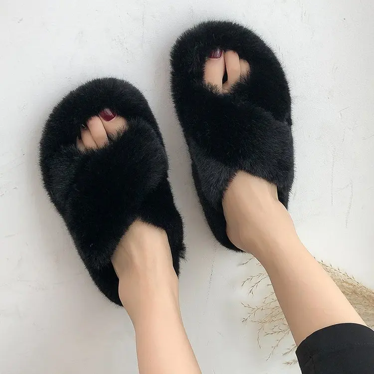 

The new product for fall 2019 is the rabbit hair slipper