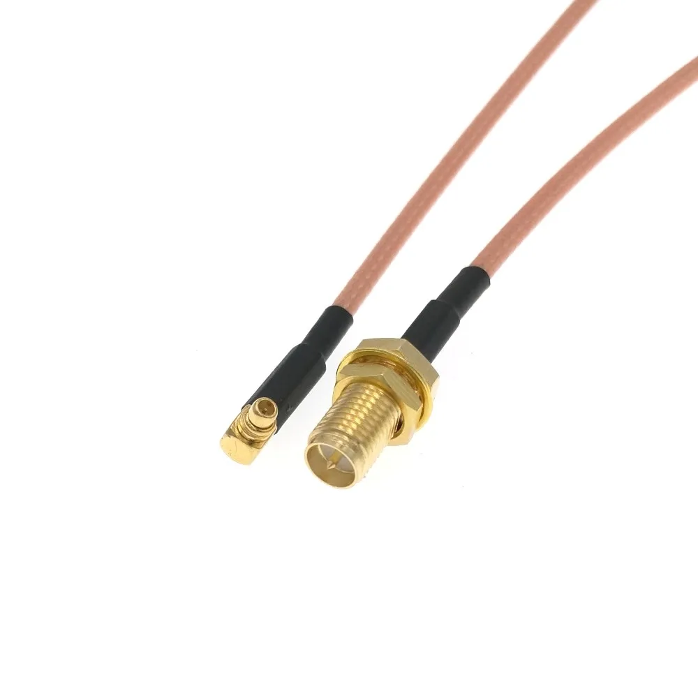 50 шт. MMCX Мужской правый угол для RP-SMA гнездо RG316 Pigtail RF адаптер 20 см 8&quot |