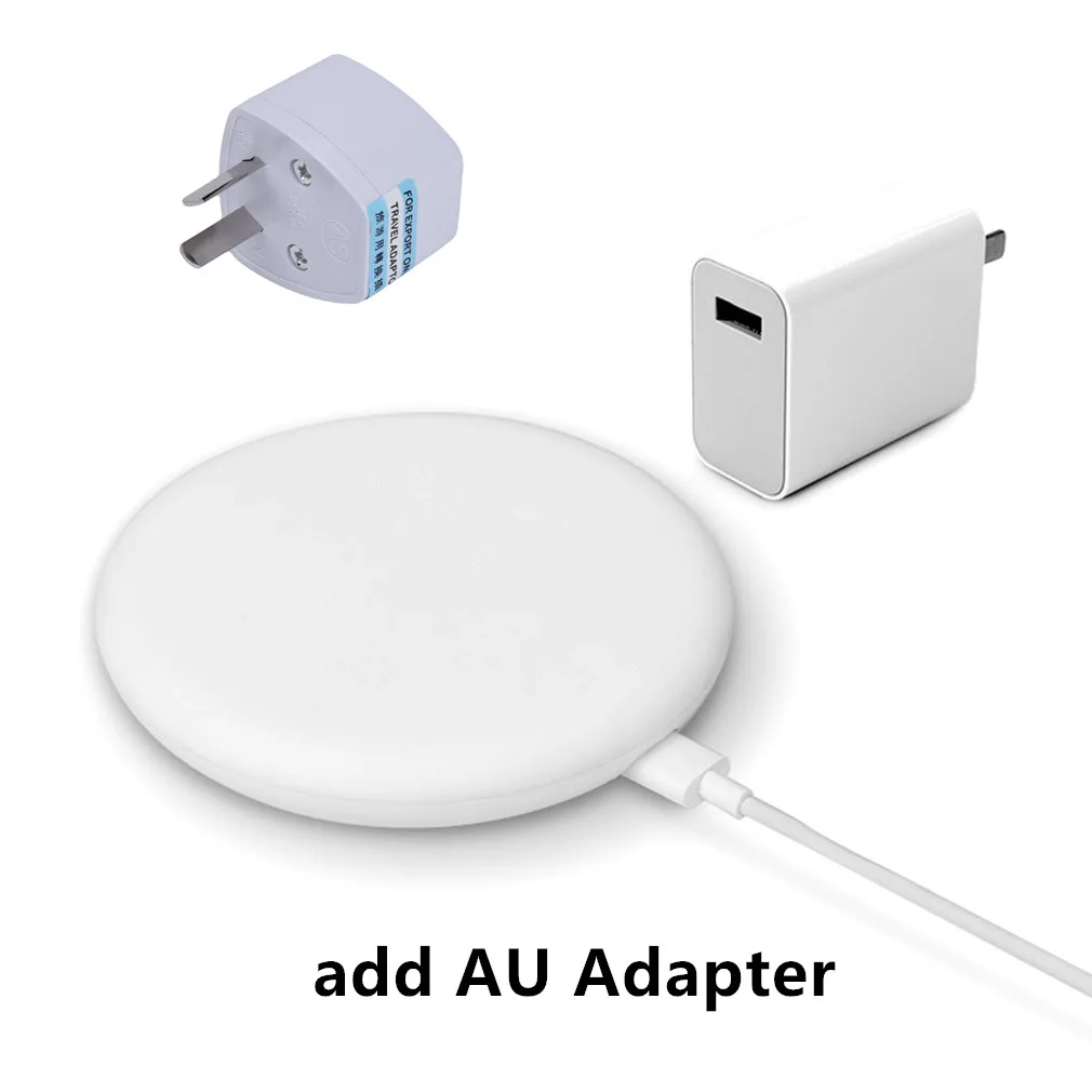 add AU Adapter Xiao mi Беспроводное зарядное устройство 20 Вт макс для mi 9(20 Вт) mi X 2 S/3(10 Вт) Qi EPP совместимый мобильный телефон(5 Вт) несколько безопасный - Тип штекера: add AU Adapter