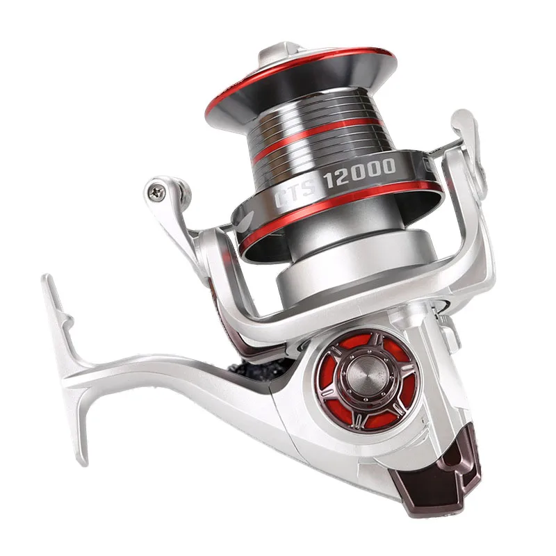 

Spinning Fishing Reel Far Throw CTS 7000-12000 series Metal Bevel angle Coil Outdoor Boat Rock Lure Fishing Wheel
