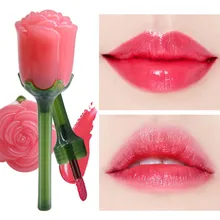 NOVO Rose Лепесток Форма матирующий, увлажняющий глазурь для губ окрашенные жидкость для губ