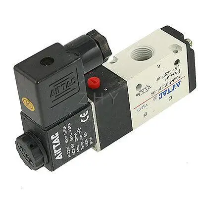 AC 220V 29mA 2 Позиции Пневматический воздушный Соленоидный клапан 3V210-08