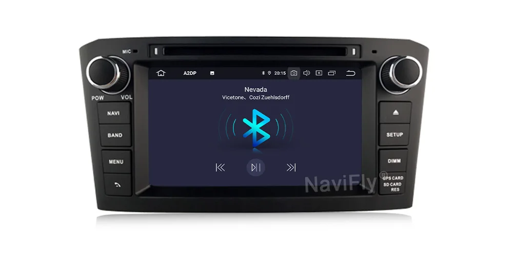 2 Din Android 9,0 авто gps навигации для Toyota Avensis T25 2003 2004 2005 2006 2007 2008 автомобильный dvd-радиоплеер