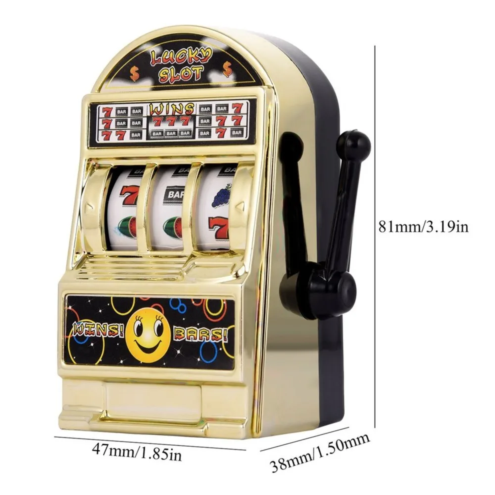Детский игровой автомат мини-игрушка свободное время Lucky Jackpot для развлечения подарок на день рождения дети Безопасный стиль здоровый дизайн 1 шт