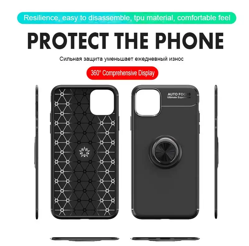 Роскошный армированный Мягкий силиконовый чехол для телефона для IPhone 11 Pro X XR XS Max бампер чехол для IPhone 8 7 6 6S Plus противоударный чехол для телефона