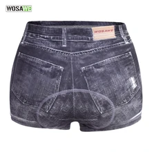 WOSAWE женские велосипедные шорты Компрессионные велосипедные колготки MTB велосипед велосипедное нижнее белье гелевая подкладка короткие брюки сублимационная печать