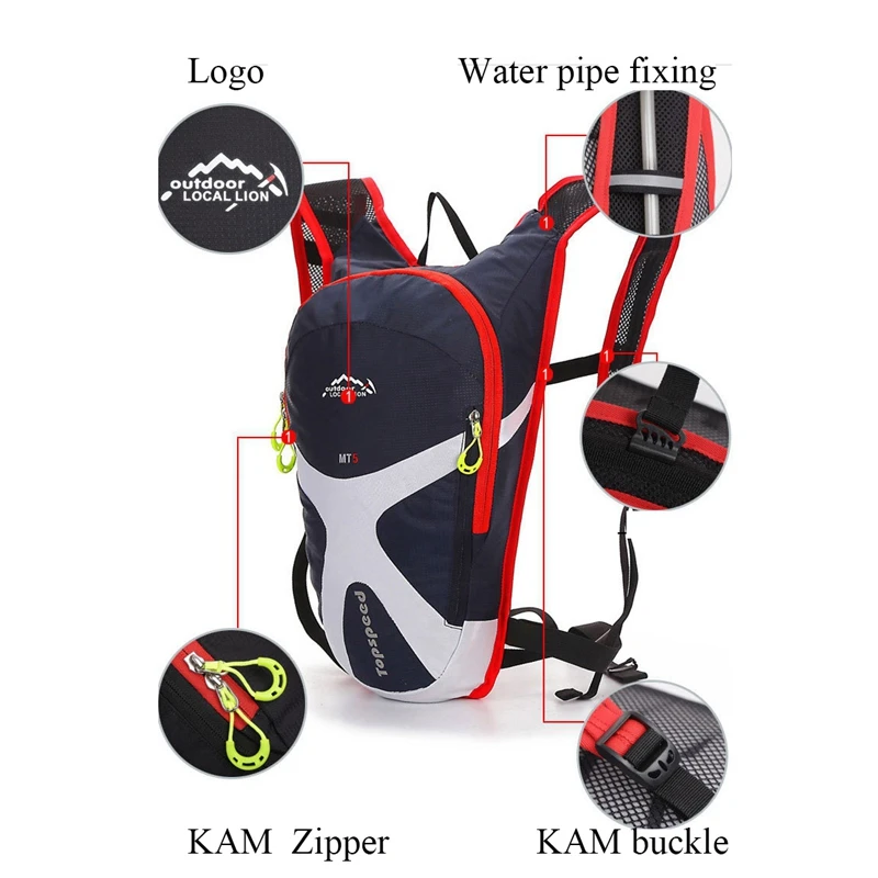 Excellent Local Lion Small Cycling Bag Ultralight Mountain Bike Backpack Light Outdoor Traveling Sports Bags Climbing Skiing Hiking Camp 1