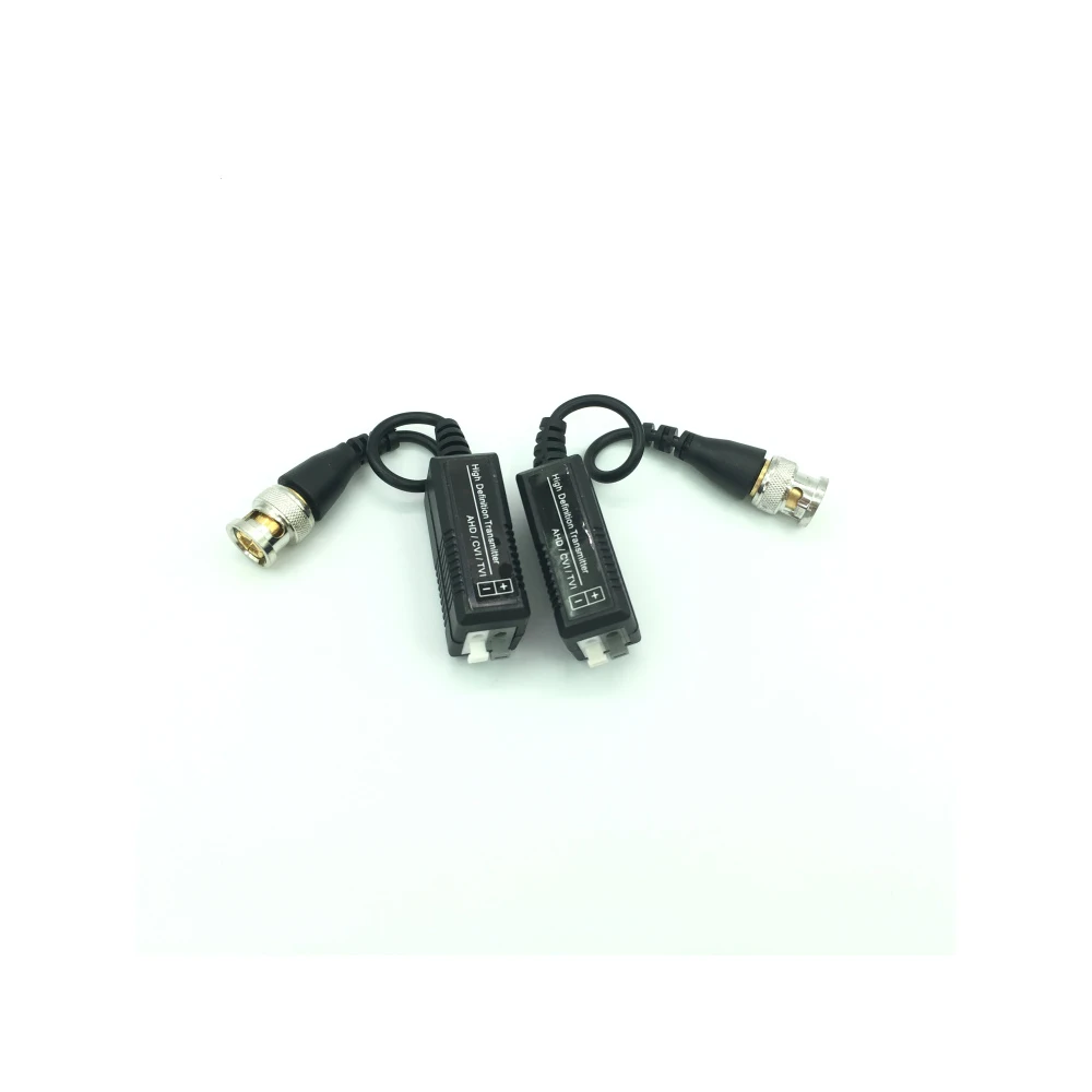 

Monitoring Passive Network Cable Bnc Connector Converter Analog Video Twisted Pair Q9 Male Transmitter