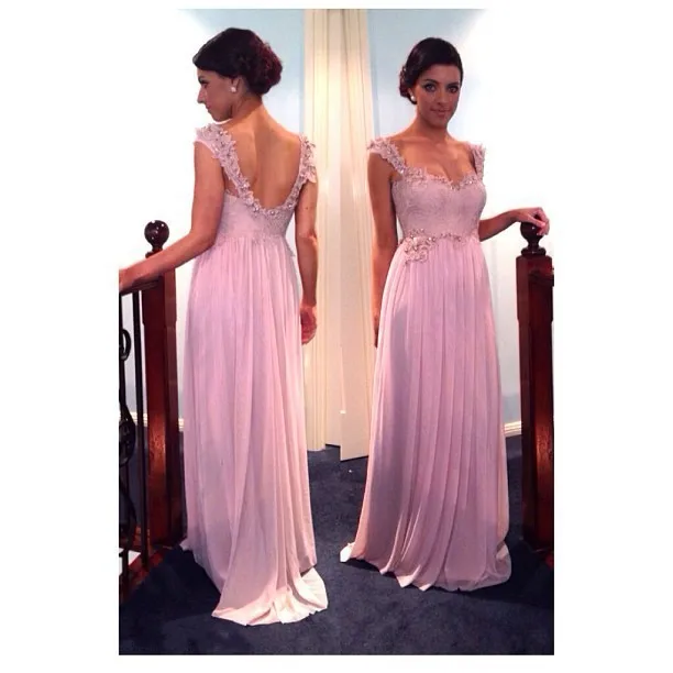 

Free shipping vestido de festa chiffon long prom dresses 2015 new design Sexy sweetheart lace flowers high quality evening dress