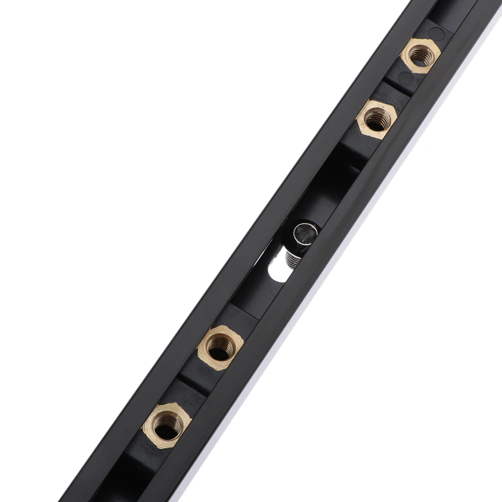 22 inch Side Mount Slide Track Rail Hold Hardware & 4 Silders for Kayak Canoe Boat Fishing Rod Pole Holder Mounting Base