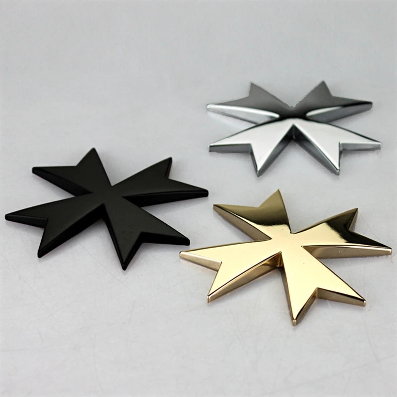 Noizzy Maltese Cross Ho Honor Iron эмблема для автомобиля наклейка мотоцикла 3D металлический